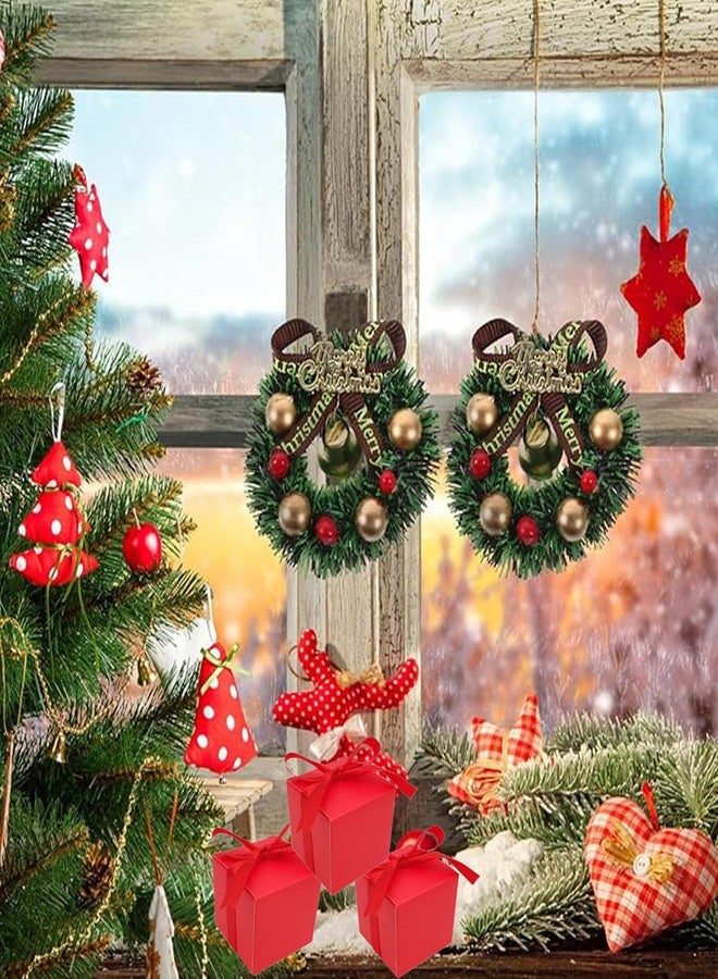 4 قطع من زينة عيد الميلاد المصغرة، أثاث بيت الدمى، زينة مصغرة بطابع عيد الميلاد، ديكور عيد الميلاد لبيت الدمى، أثاث مصغر، ديكور العطلات - Image 4